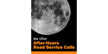 We Offer After-Hours Road Service Calls